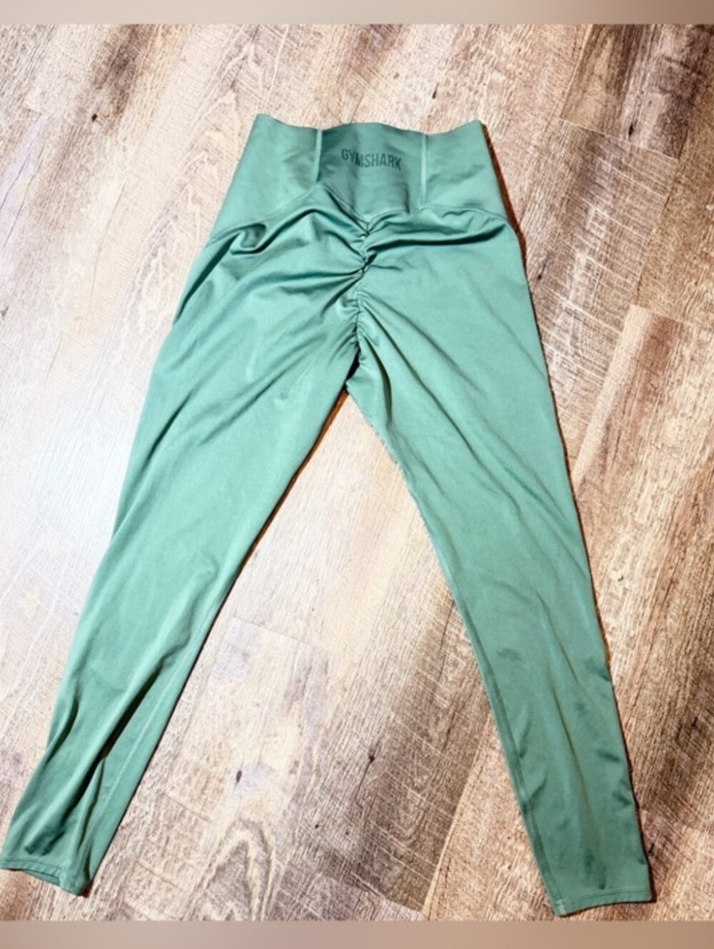 Gymshark Olive Green High Waist Exercise Leggings